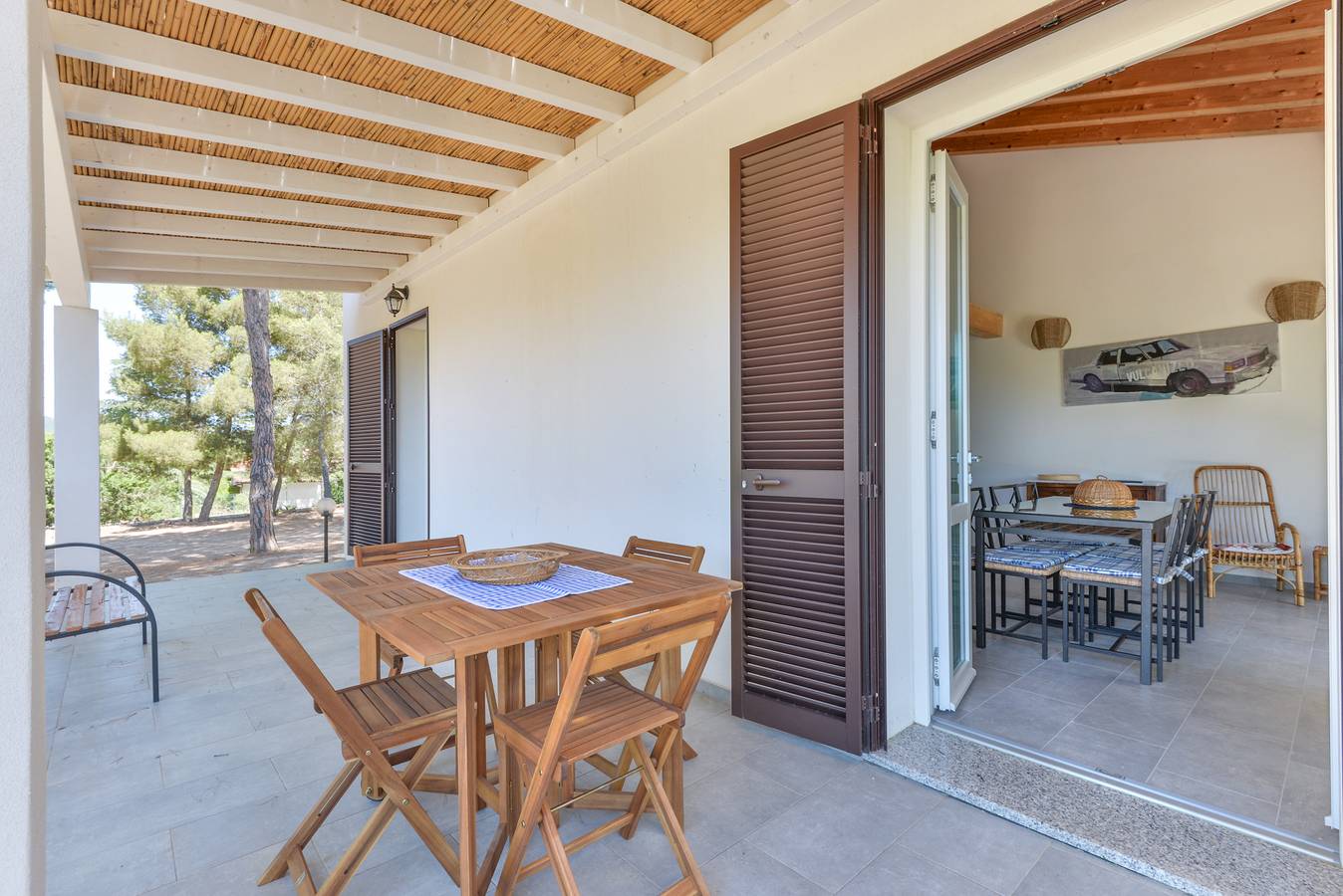 Ganze Wohnung, Ferienwohnung 'Artistica 5' mit Meerblick, gemeinsamer Terrasse und Klimaanlage in Madonna delle Grazie, Elba