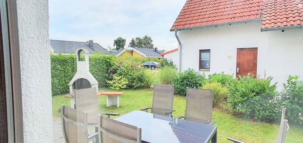 Fischerhaus 312 - Ferienreihenhaus mit kleinem Garten auf 2 Ebenen in Rechlin, Müritz