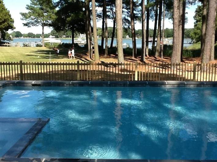 Ferienhaus für 8 Personen, mit Ausblick und Garten sowie Pool, mit Haustier - 1