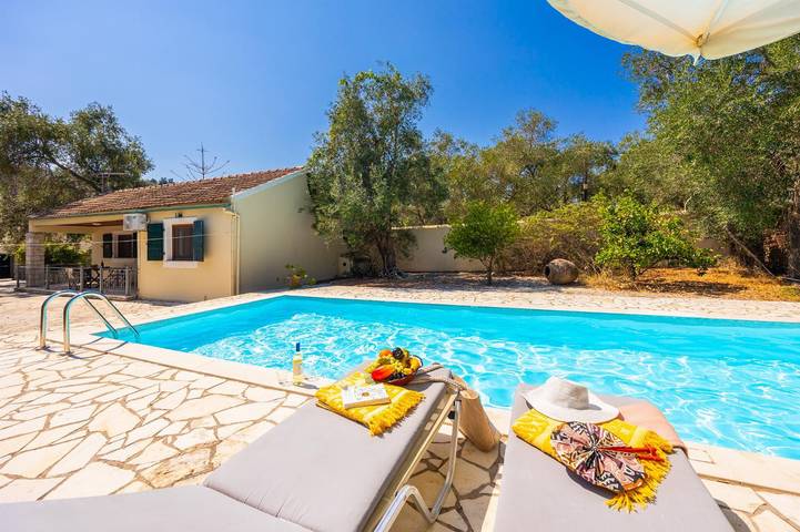 Villa pour 2 personnes, avec terrasse dans Paxos