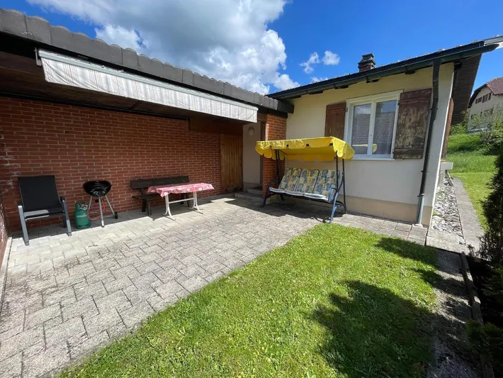 Ferienhaus für 3 Personen, mit Garten und Ausblick - 1