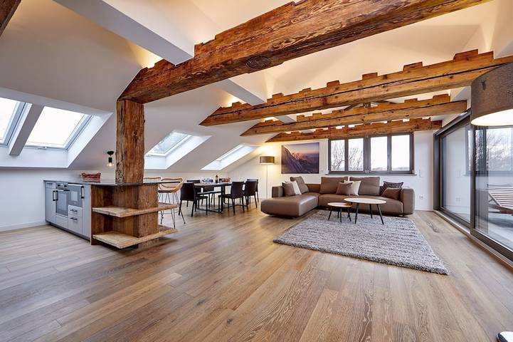 Ferienwohnung für 2 Personen, mit Balkon und Whirlpool sowie Sauna in Murnau am Staffelsee