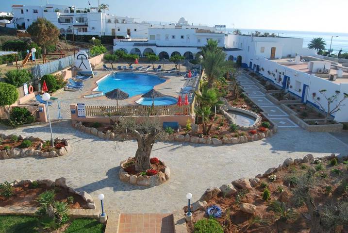 Appartamento per 5 persone, con Terrazza e Giardino nonché Piscina a Mojácar Playa
