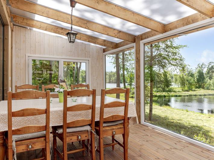 Ferienhaus für 8 Personen, mit Terrasse und Garten sowie Sauna und Seeblick in Blekinge - 3