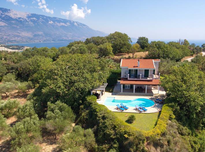 Villa für 6 Personen, mit Balkon und Garten in Kefalonia - 3
