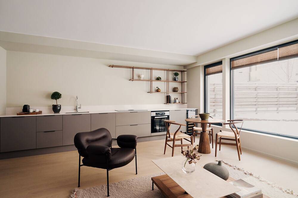 Entire apartment, Contemporary Oslo apartment with private garden & access to hotel facilities in Frogner, Oslo