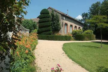 Maison de vacances pour 5 personnes, avec piscine et jardin ainsi que terrasse et sauna dans Saône-et-Loire