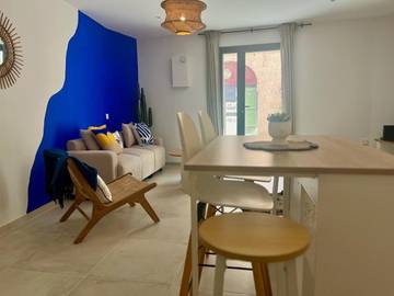 Gîte pour 4 personnes, avec terrasse dans Office de Tourisme de Sète