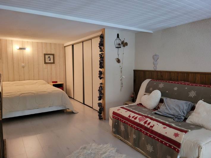 Entire studio, Cozy duplex studio, mountain view - 5 guests in Pra-Loup, Uvernet-Fours