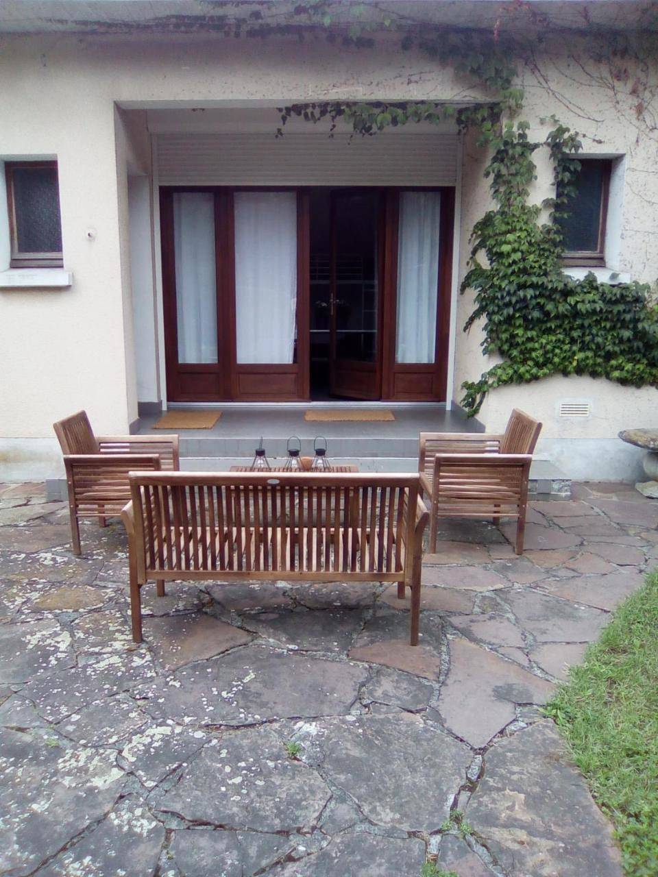 Triple Room with Garden View in Mirande, Gers