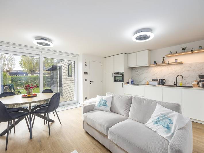 Ferienhaus für 4 Personen, mit Terrasse und Garten