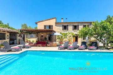 Villa in Pollença, Serra de Tramuntana für 6 
