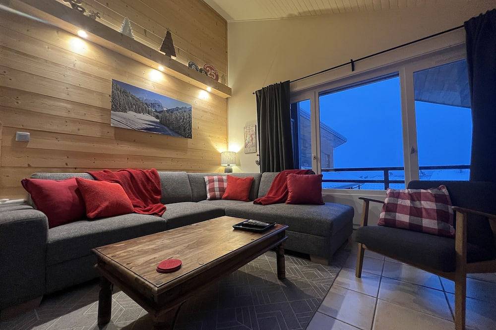 Geheel appartement, Ruime familie duplex met 3 slaapkamers - slechts 50 meter van de skipistes in Saint-Jean-d'Aulps, Les Portes du Soleil