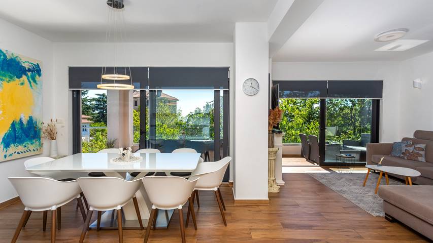 Villa für 8 Personen, mit Garten und Terrasse sowie Whirlpool in Opatija Riviera - 4