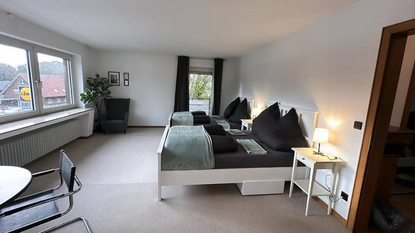 Ferienwohnung für 14 Personen, mit Balkon und Terrasse sowie Ausblick in Ibbenbüren - 2