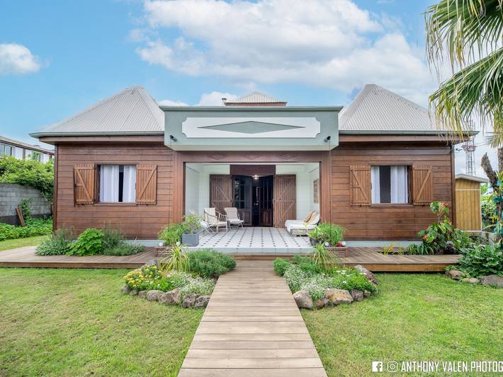 Gîte pour 10 personnes, avec terrasse aux Avirons - 4