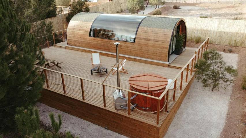 Chalet para 2 personas, con Balcón y Jacuzzi además de Terraza y Jardín en Provincia de Murcia - 2