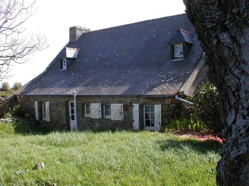 Kerdrall Porz Gwenn : La maison Ouessantine in Ouessant, Région de Brest
