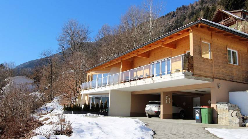 Vakantiewoning voor 4 personen, met tuin en balkon aan de Ossiacher See