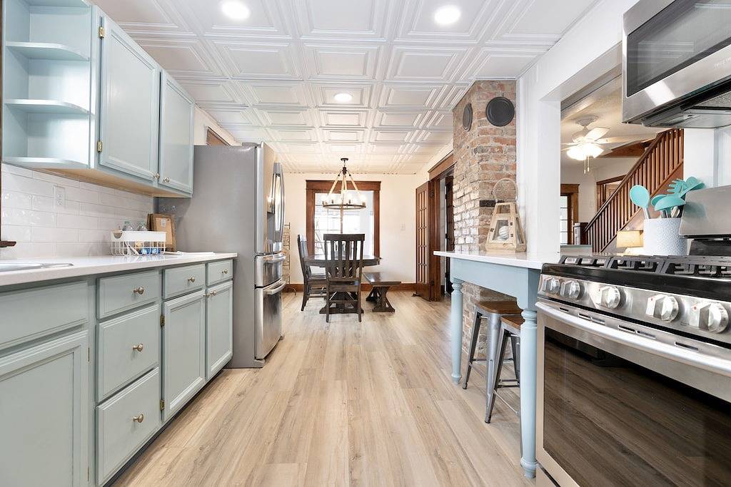 The Vintage Lake House w/ Private Dock in Russells Point, Indian Lake