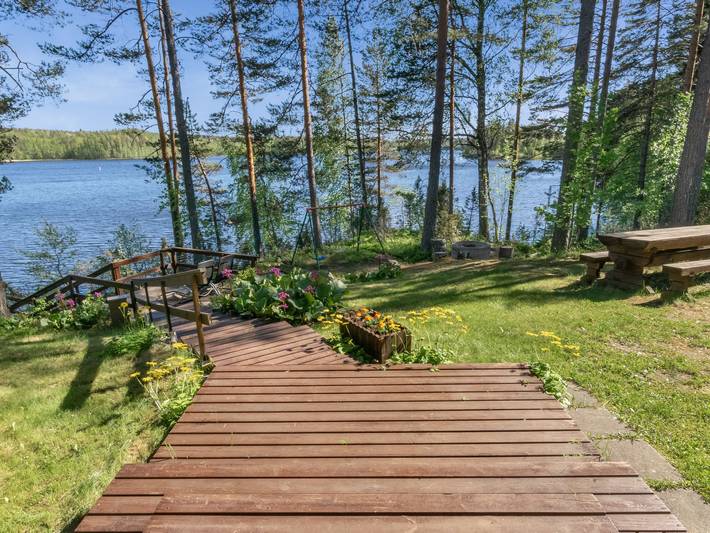 Lehtimaja in Parikkala, Südkarelien