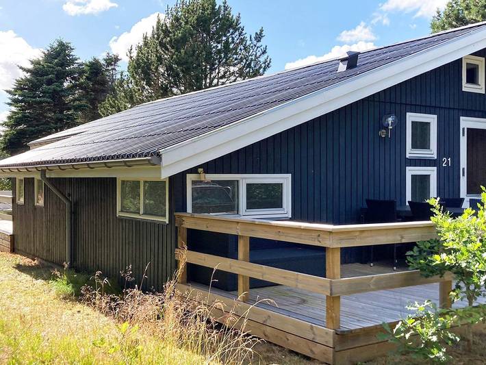 Ferienhaus für 6 Personen, mit Terrasse und Sauna sowie Whirlpool, kinderfreundlich in Aalbæk - 2