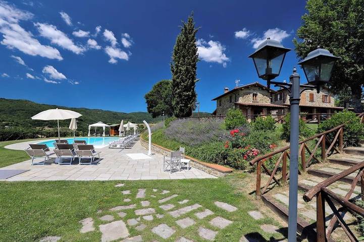 Ferienhaus für 15 Personen, mit Garten in Castel San Niccolò