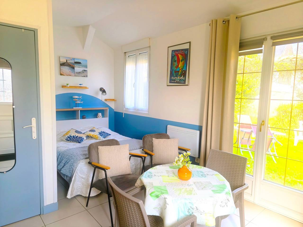 Ganzes Studio, Gemütliches kleines Ferienhaus „L'abri côtier“ nahe Fécamp und Étretat in Saint-Léonard, Le Havre und Umgebung