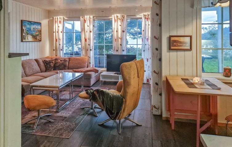 Maison de vacances pour 5 personnes avec jardin in Stjørdal