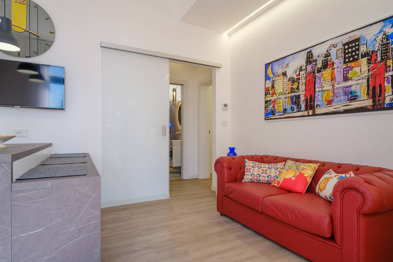Appartamento intero, Appartamento vacanze "Fico D'India" con vista mare, terrazza e Wi-Fi in San Cataldo, Provincia di Lecce