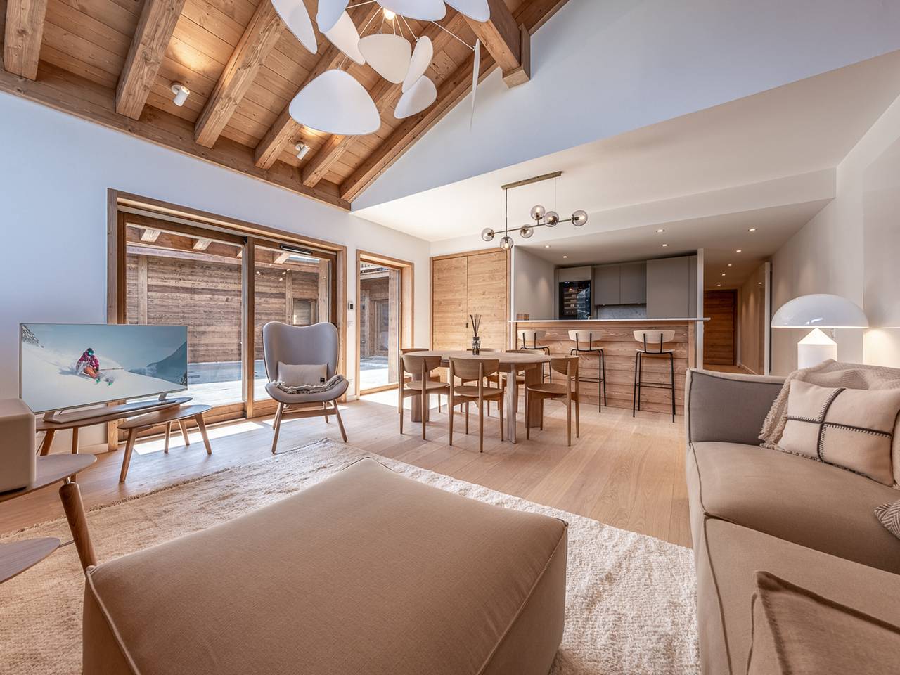 Appartement entier, Bel appartement moderne à Méribel Mottaret avec terrasse - 6 pers in Méribel-Mottaret, Les Allues