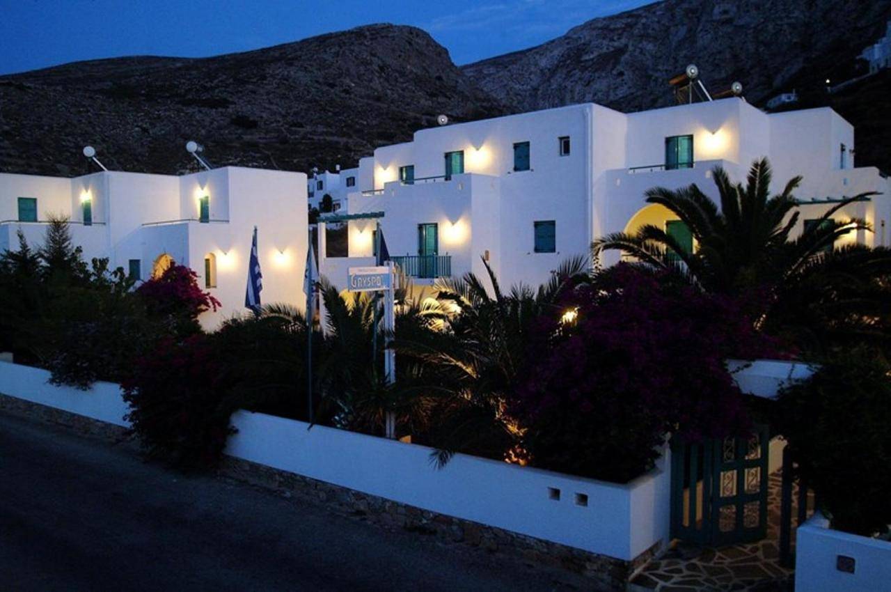 Gryspo's Hotel in Egíali, Amorgos
