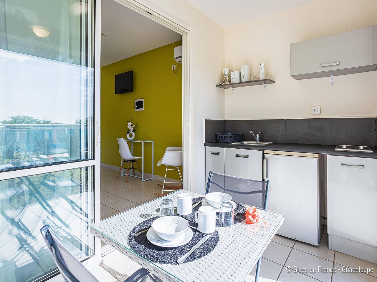 Estudio entero, Apartamento junto al mar con piscina in Plage de Ferry, Deshaies