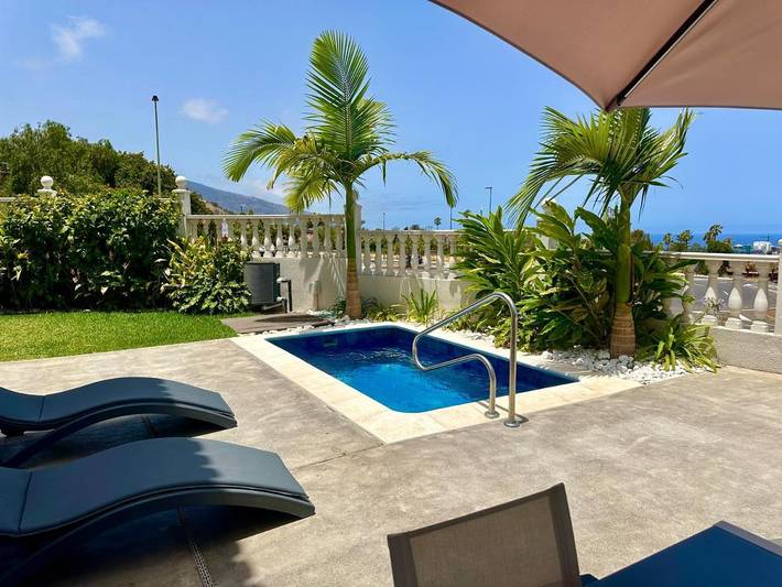 Casa rural para 6 personas, con vistas además de piscina y jardín en Puerto de la Cruz - 4