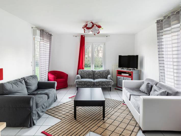 Maison de vacances pour 6 personnes, avec Jardin