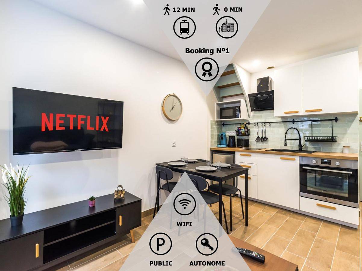Appartement entier, One-Bedroom Apartment in Guingamp, Région de Guingamp