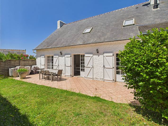 Location de vacances pour 14 personnes, avec Terrasse et Jardin dans Port Blanc (Penvénan)