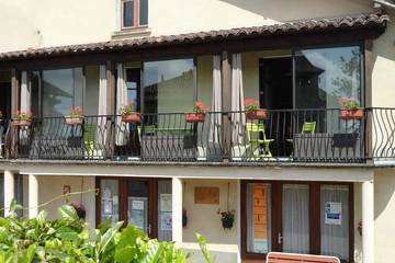 Gîte pour 4 personnes, avec balcon, animaux acceptés à Prendeignes