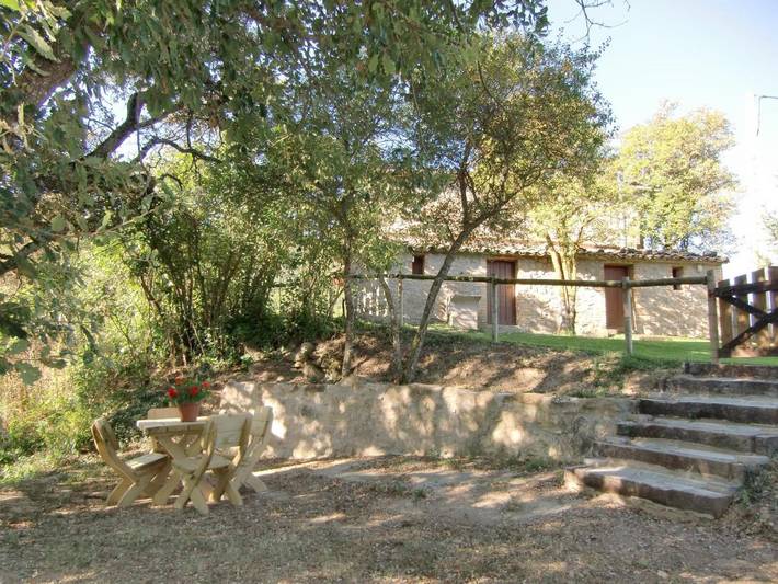 Casa rural con piscina para 12 personas, con Terraza y Jardín además de Piscina y Vistas en Solsonés - 4