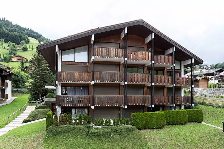 Chalet pour 4 personnes, avec balcon à La Clusaz