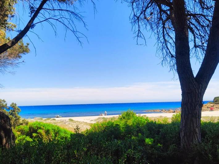 Location de vacances pour 9 personnes, avec terrasse ainsi que jardin et vue à Cala Liberotto - 4