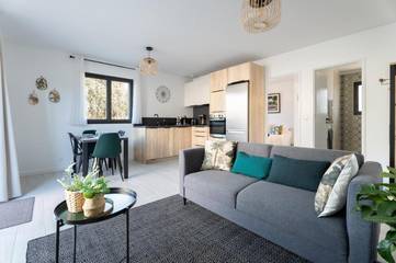 Gîte pour 2 personnes, avec jacuzzi et jardin à Velaux