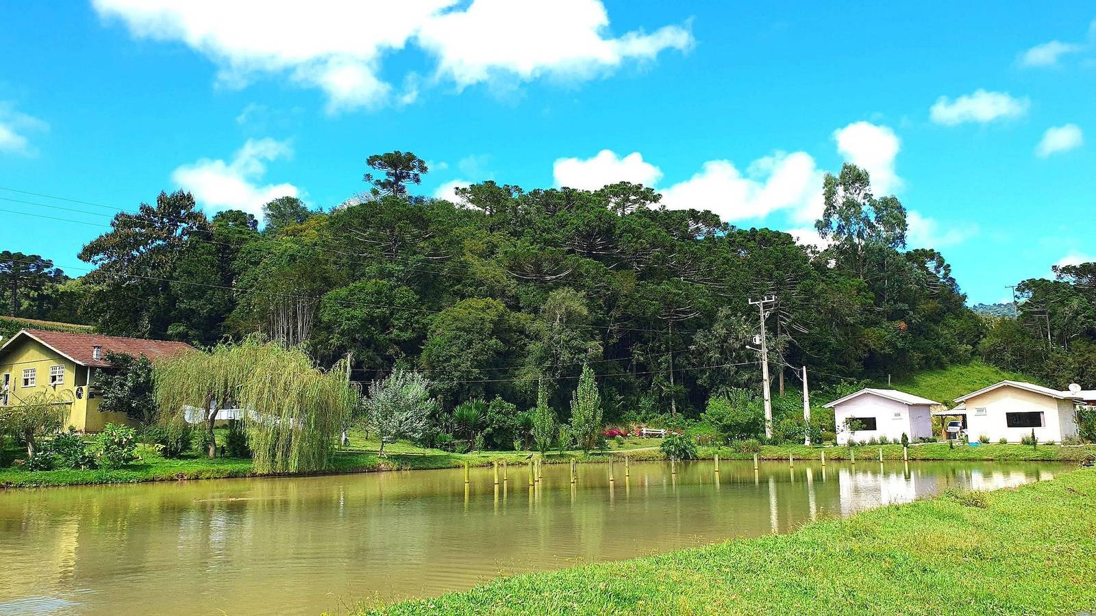 Estudio entero, Pousada Mato Verde - Chalé Vermelho - Montanha in Urubici, Santa Catarina