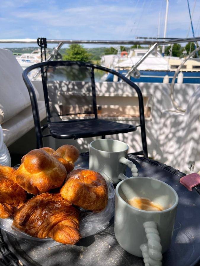 Bateau pour 4 personnes, avec vue et terrasse dans Auvergne-Rhône-Alpes - 2