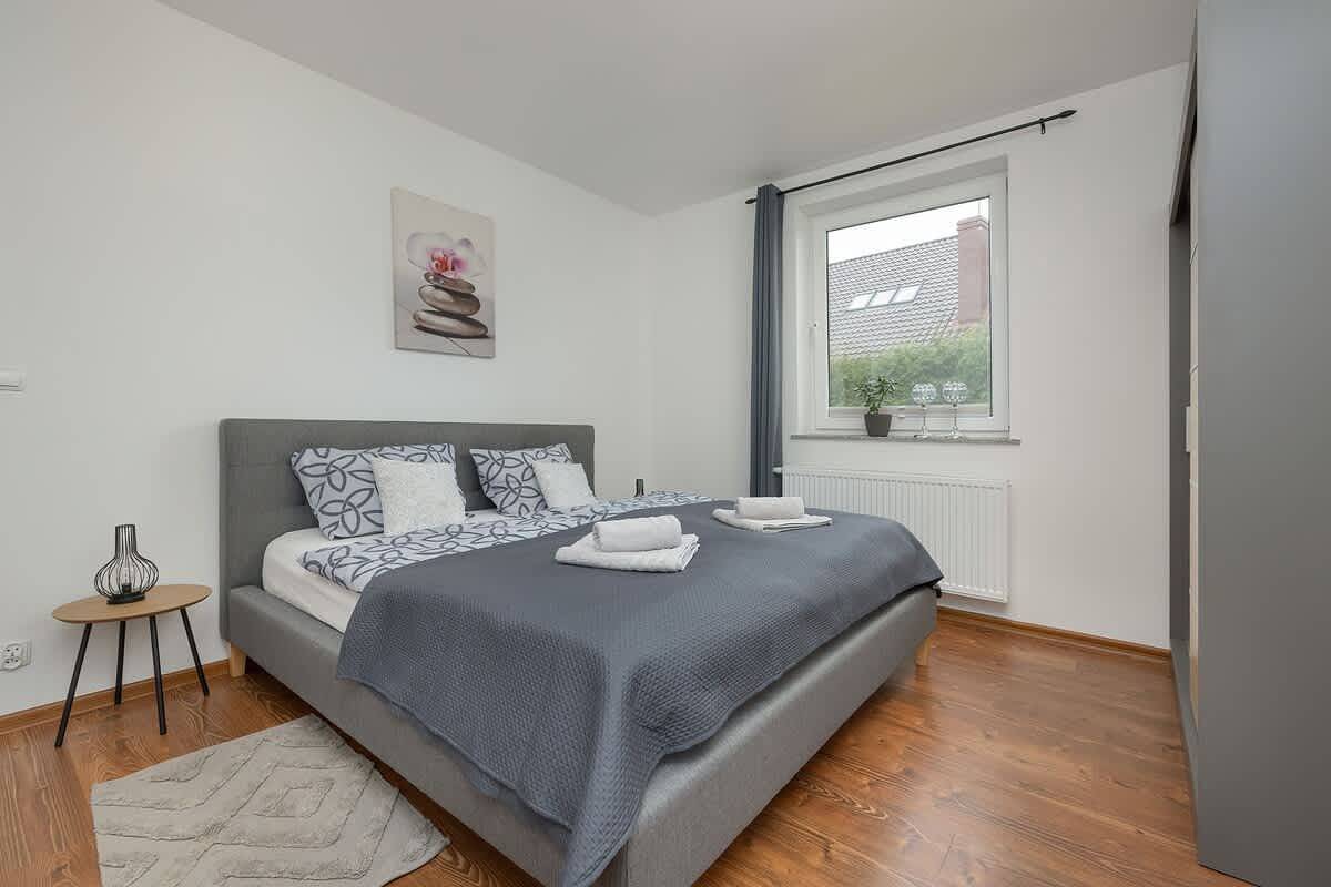 Cały apartament, Apartament wakacyjny dla 6 osób z ogród in Świnoujście, Zalew Szczeciński