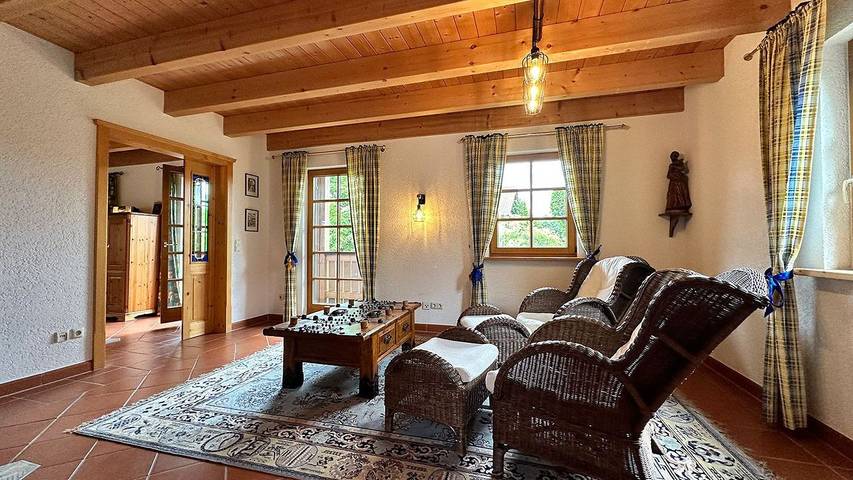 Ferienhaus für 10 Personen, mit Garten in Oberreute