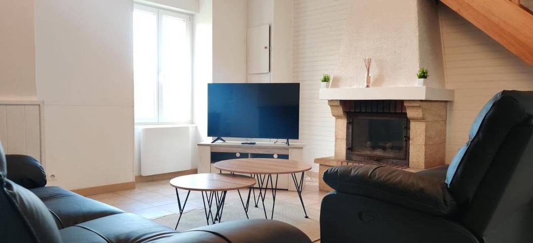 Location de vacances pour 9 personnes, avec jardin et vue, animaux acceptés dans Plage Penvern - 3