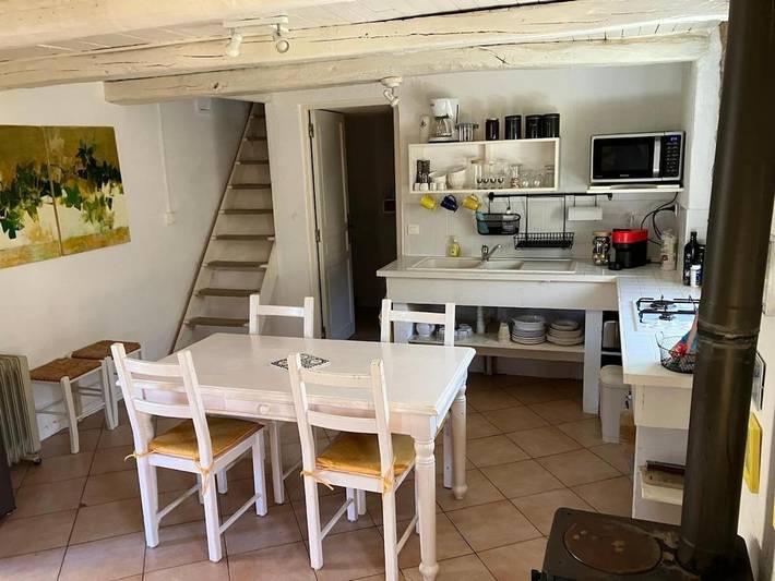 Location de vacances pour 4 personnes, avec jardin à Sablières - 4