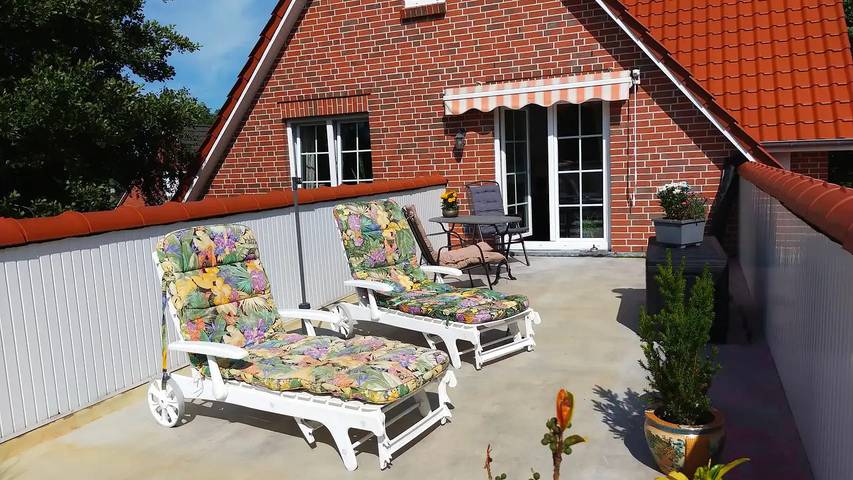 Ferienwohnung für 2 Personen, mit Terrasse
