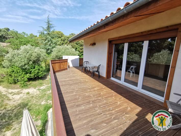 Gîte pour 2 personnes, avec Balcon ainsi que Terrasse et Jardin à Saint-Jean-de-Cuculles